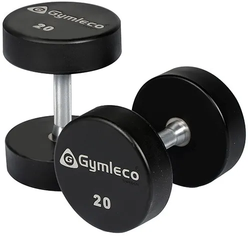 Gymleco 836 Runda Gummi Hantlar 12,5 kg (1 st)