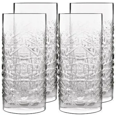 Luigi Bormioli Ölglas/longdrinkglas Mixology textures 48 cl 4 st